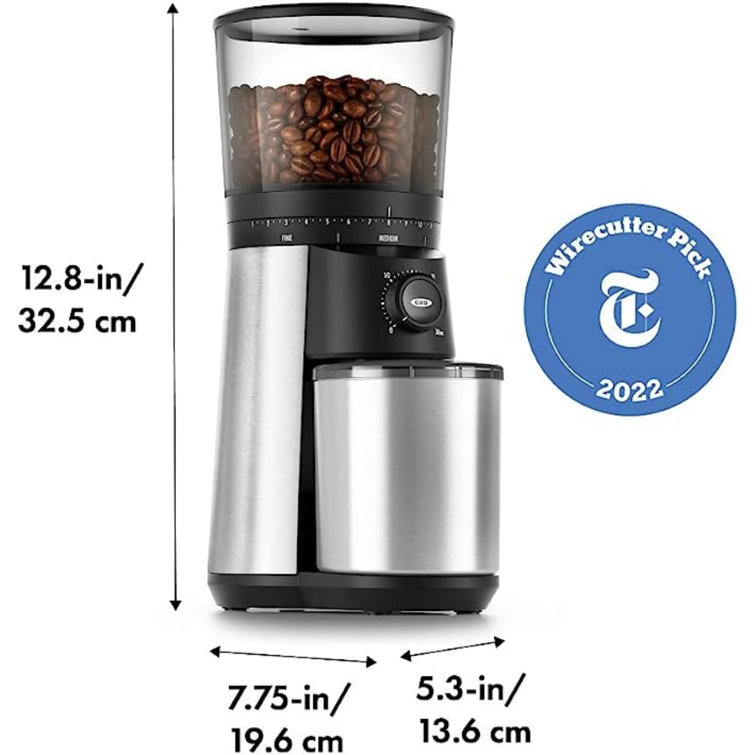 Oxo Brew Time Based Conical Burr Coffee Grinder & Reviews Wayfair Canada